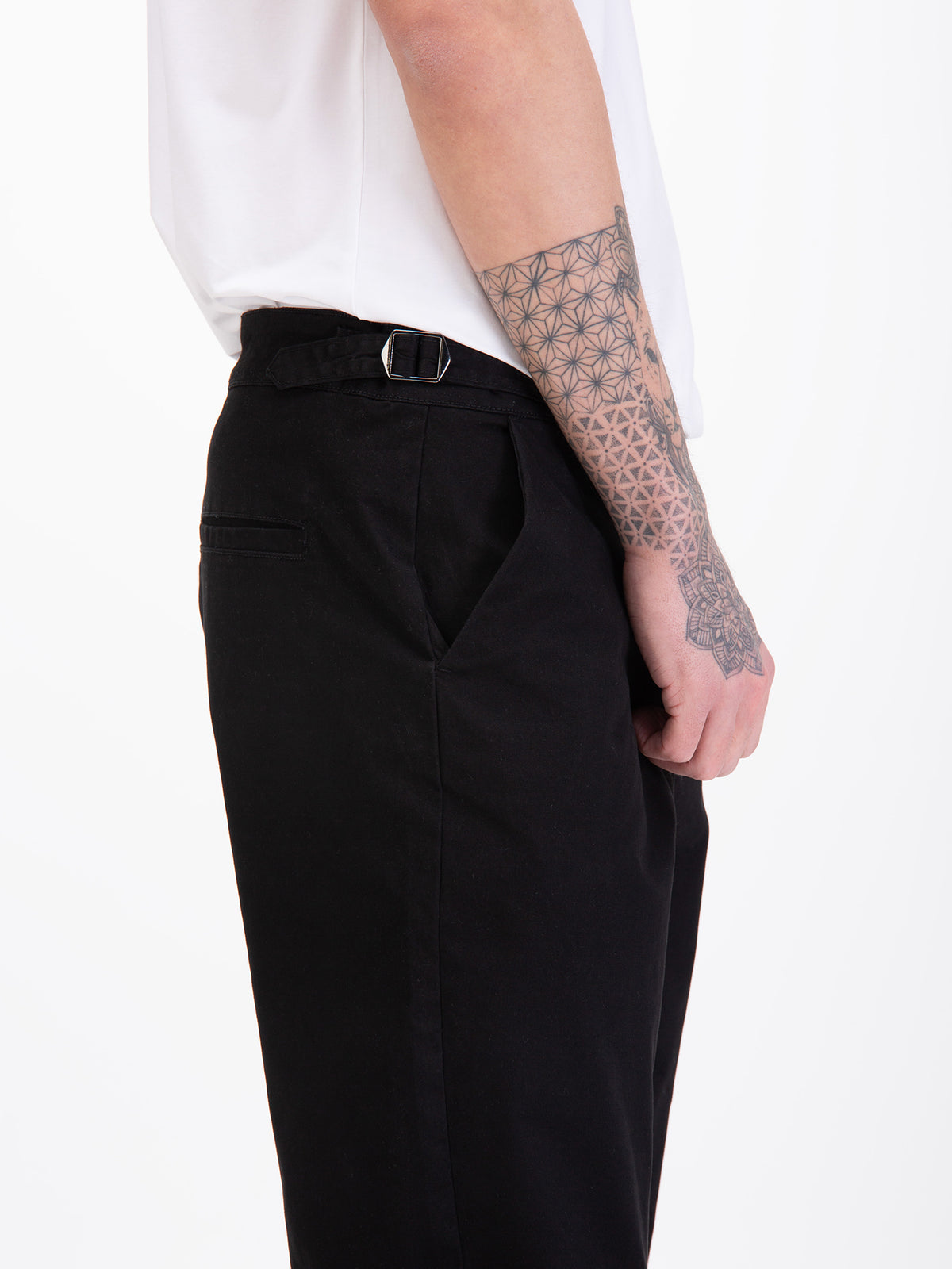 BODMIN BUCKLE DETAIL TROUSERS