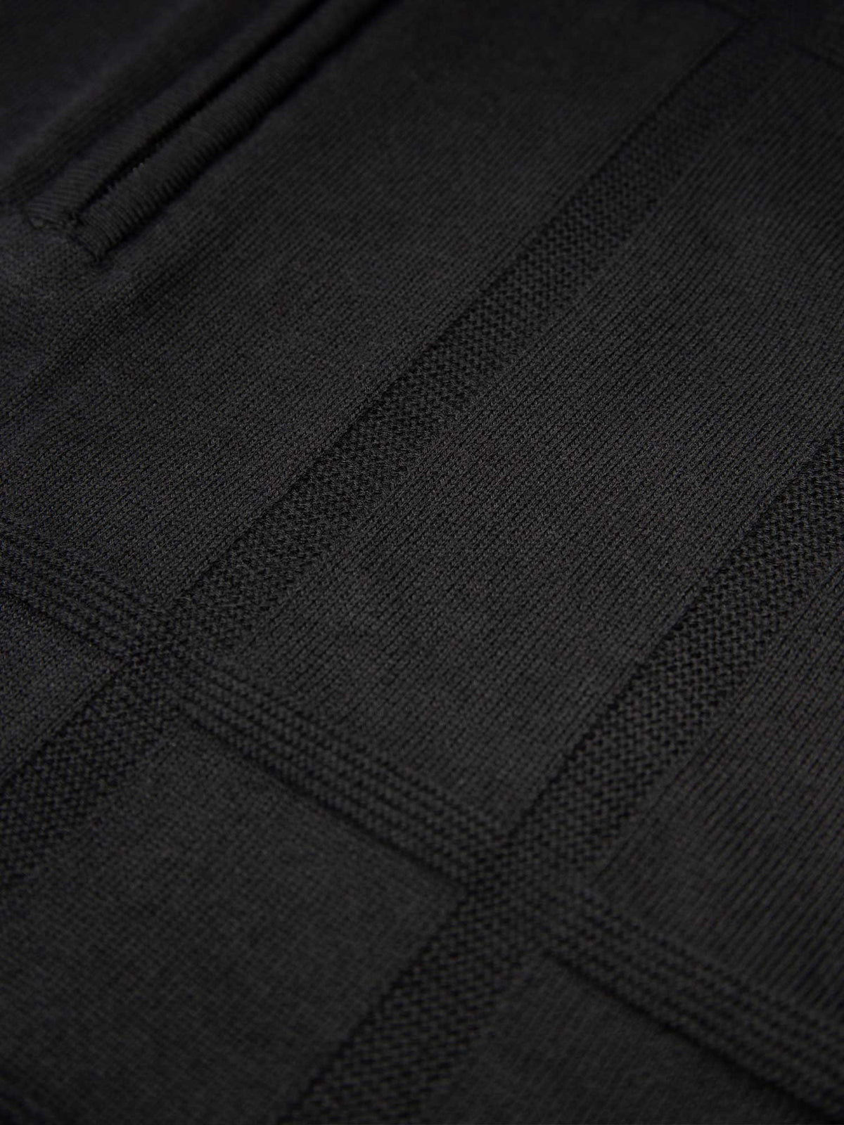 ELGIN TEXTURED CHECK KNIT POLO