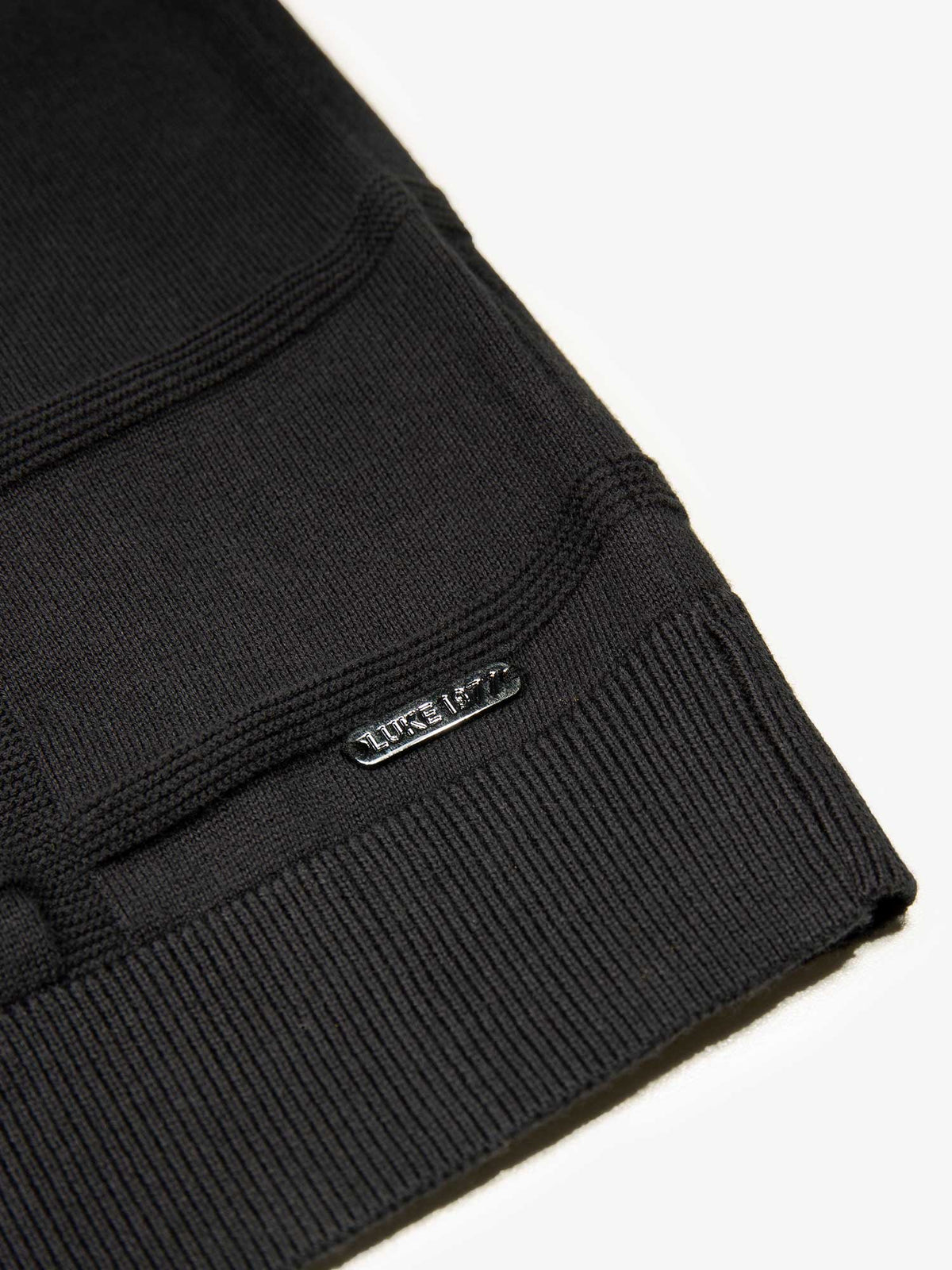 ELGIN TEXTURED CHECK KNIT POLO