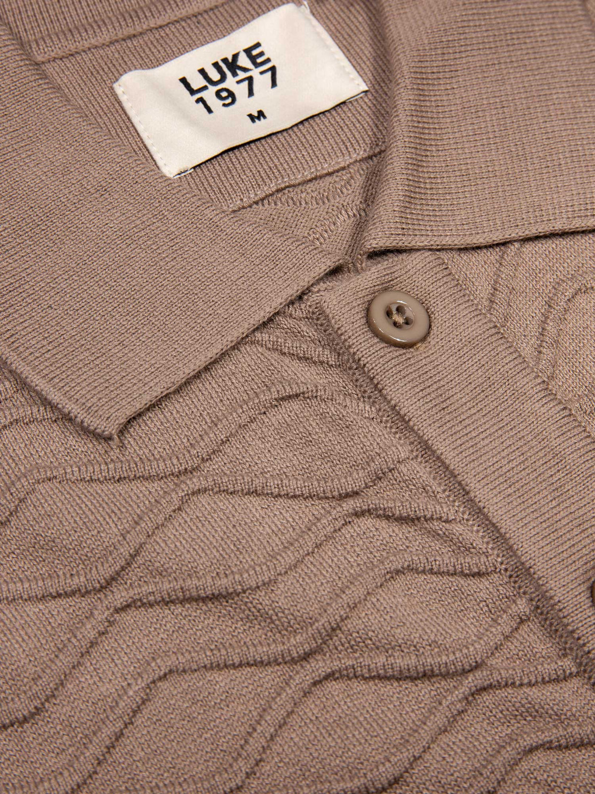Men's brown jumper, detail view 2