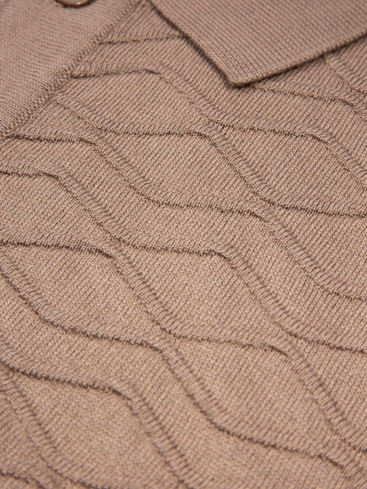Men's brown jumper, detail view 3