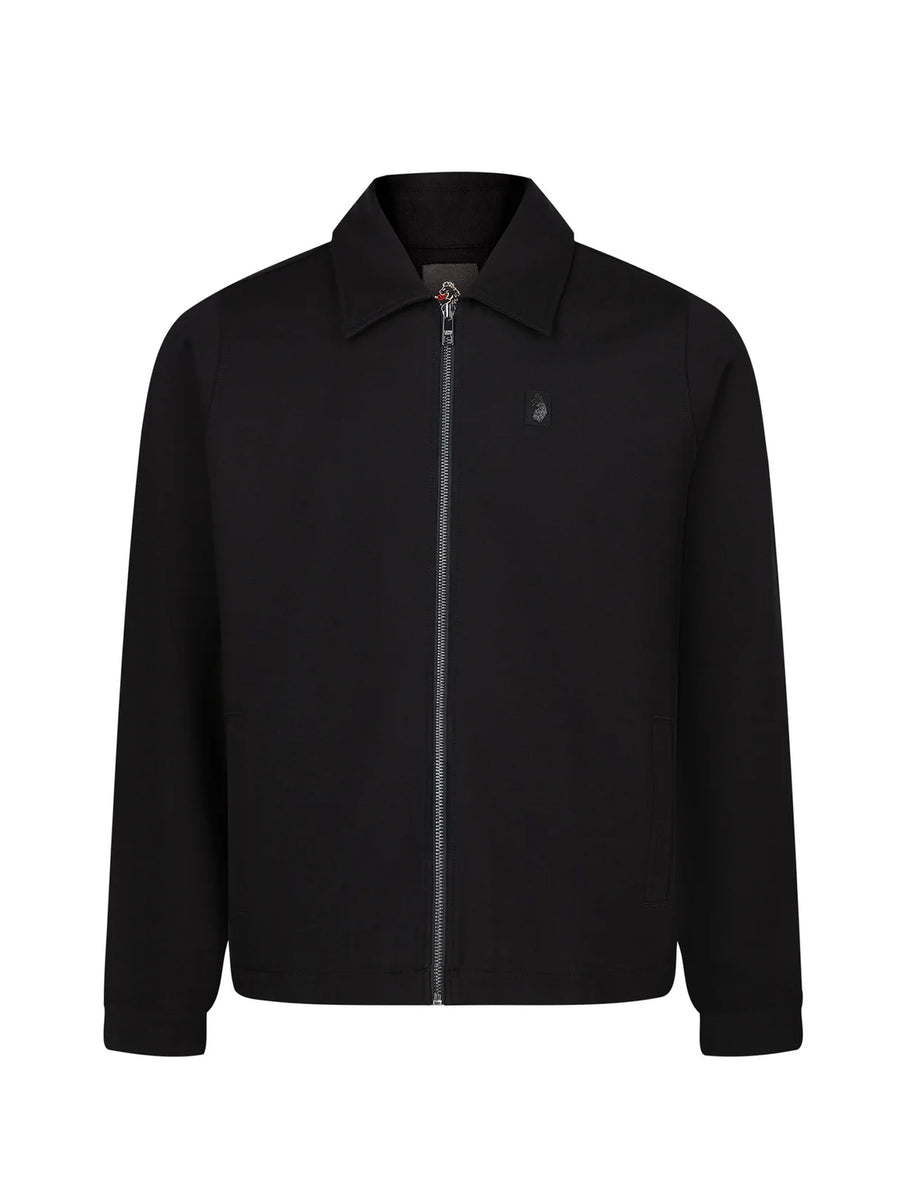 Luke 1977 Men's Black Osaka Smart Zip Jacket | Outerwear – Luke1977