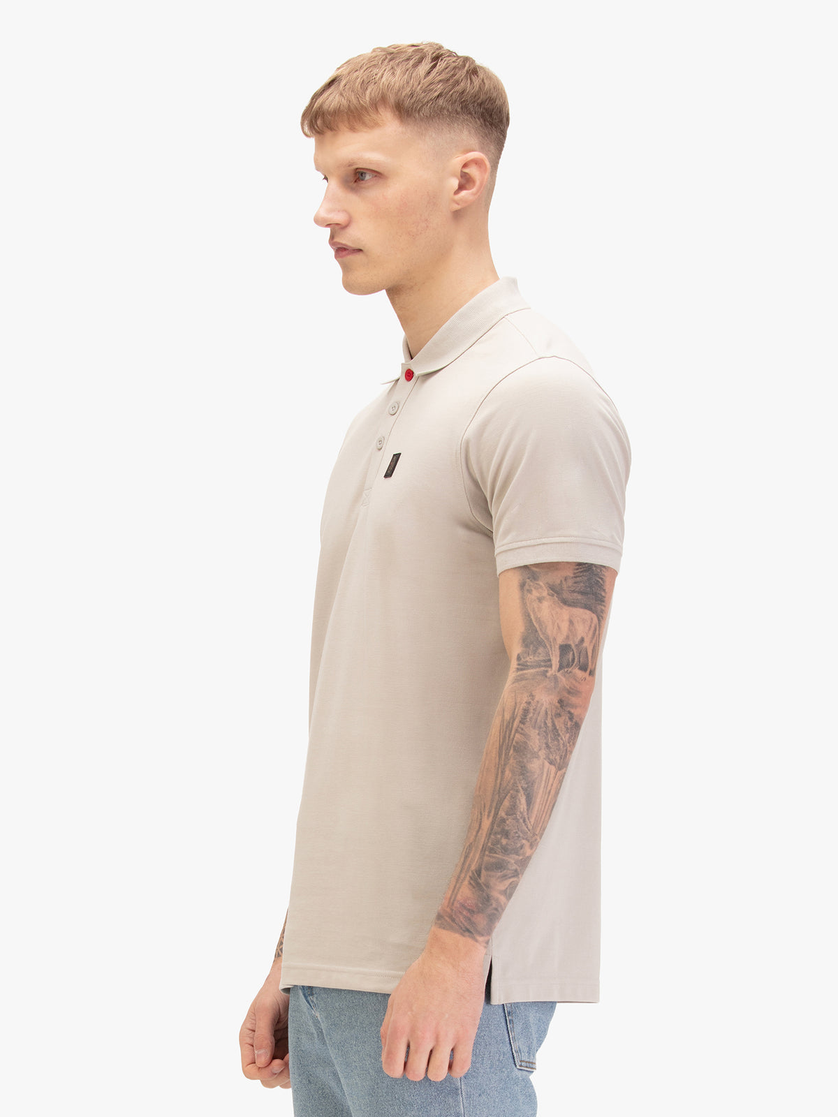 Williams 2500 Cotton Piqué Polo Shirt - Grey
