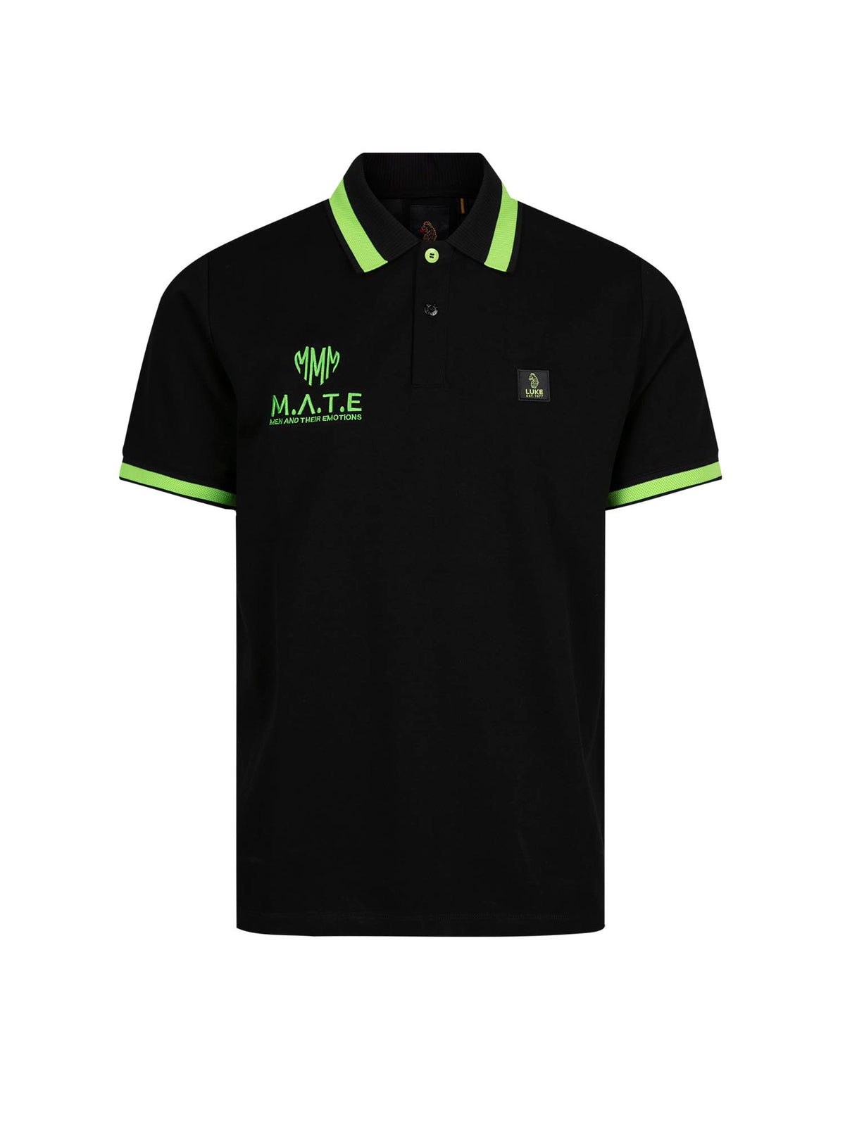 LUKE X M.A.T.E Polo Shirt - Black