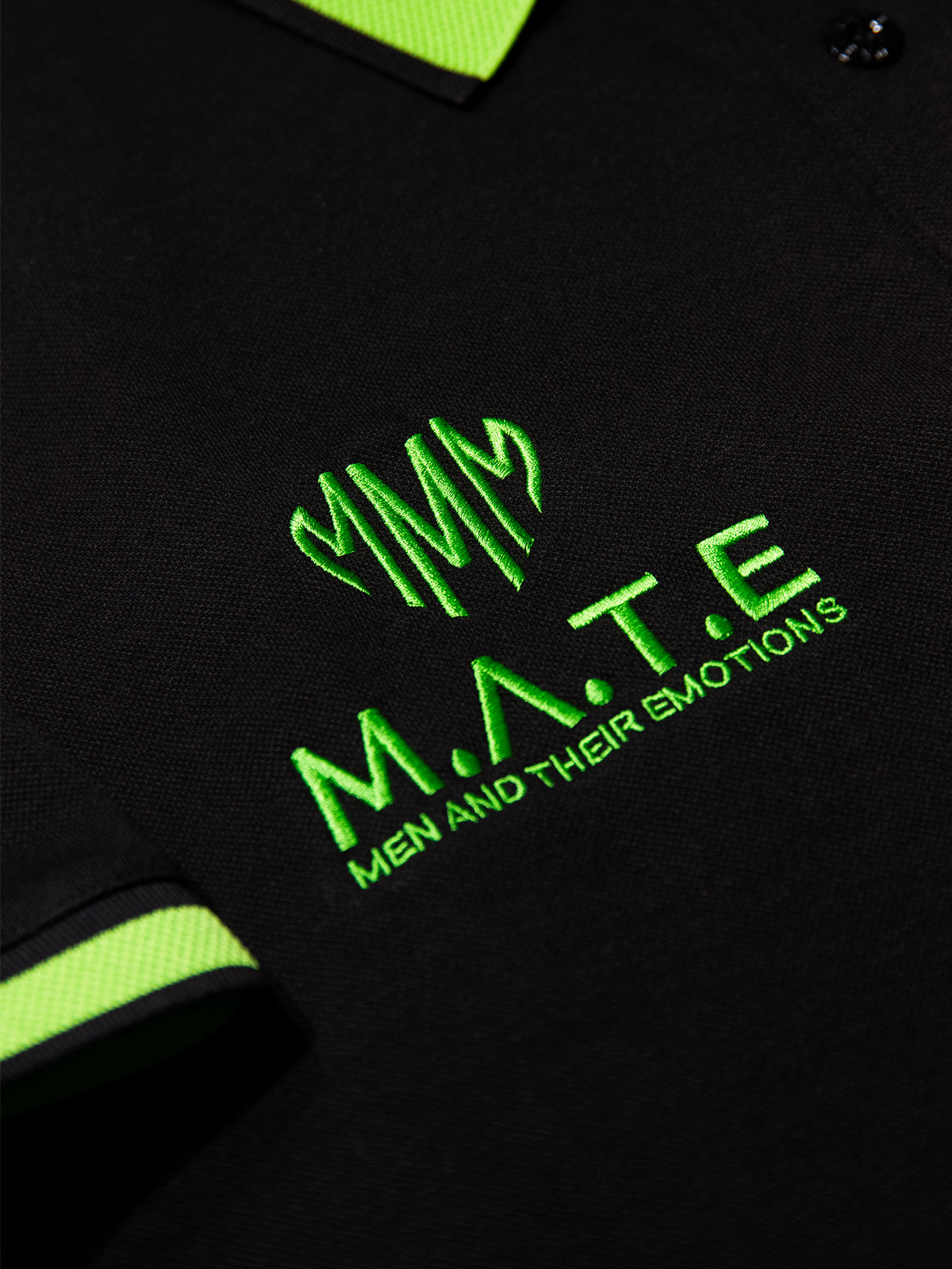 LUKE X M.A.T.E Polo Shirt - Black