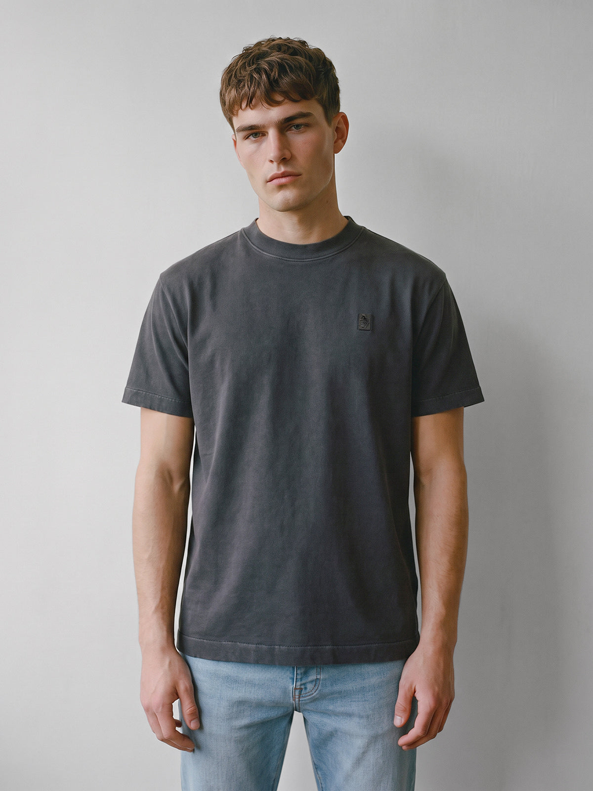 Nord Relaxed Fit Dyed T-Shirt - Charcoal
