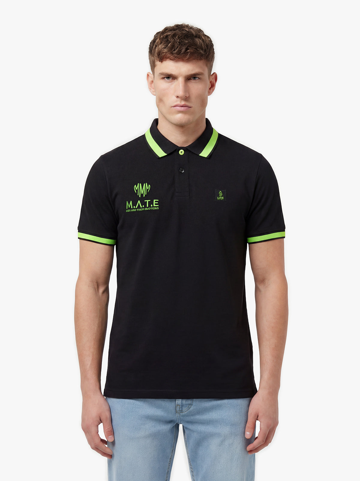 LUKE X M.A.T.E Polo Shirt - Black