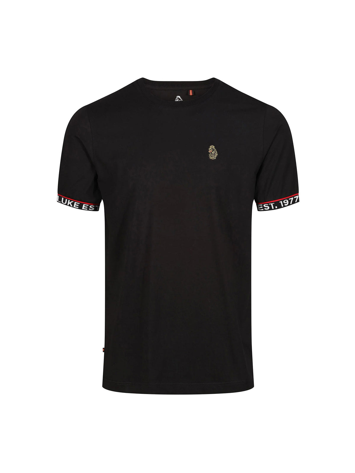 San Diego Soft Cotton T-Shirt - Black Red