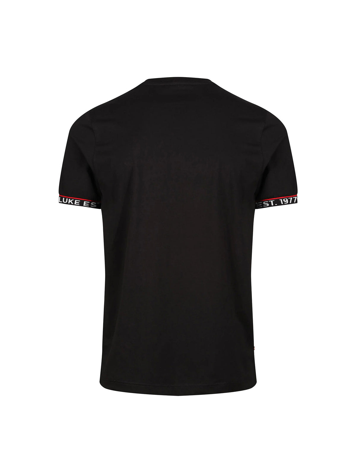 San Diego Soft Cotton T-Shirt - Black Red