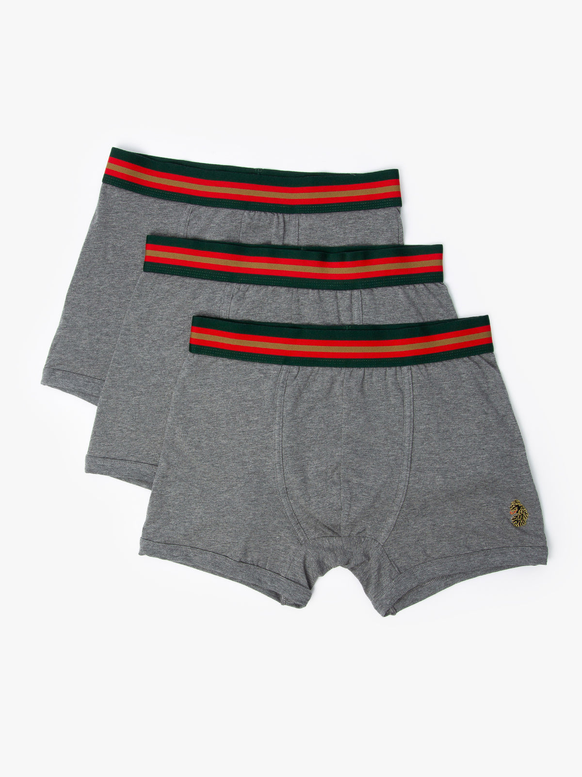 RICK LONG Soft Cotton Trunk Boxers 3 Pack