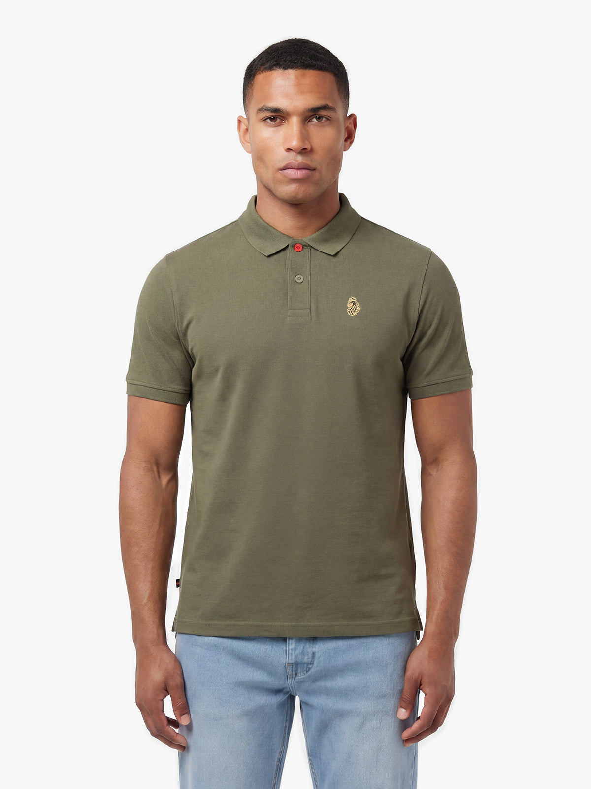 New Mead Cotton Piqué Polo Shirt - Green