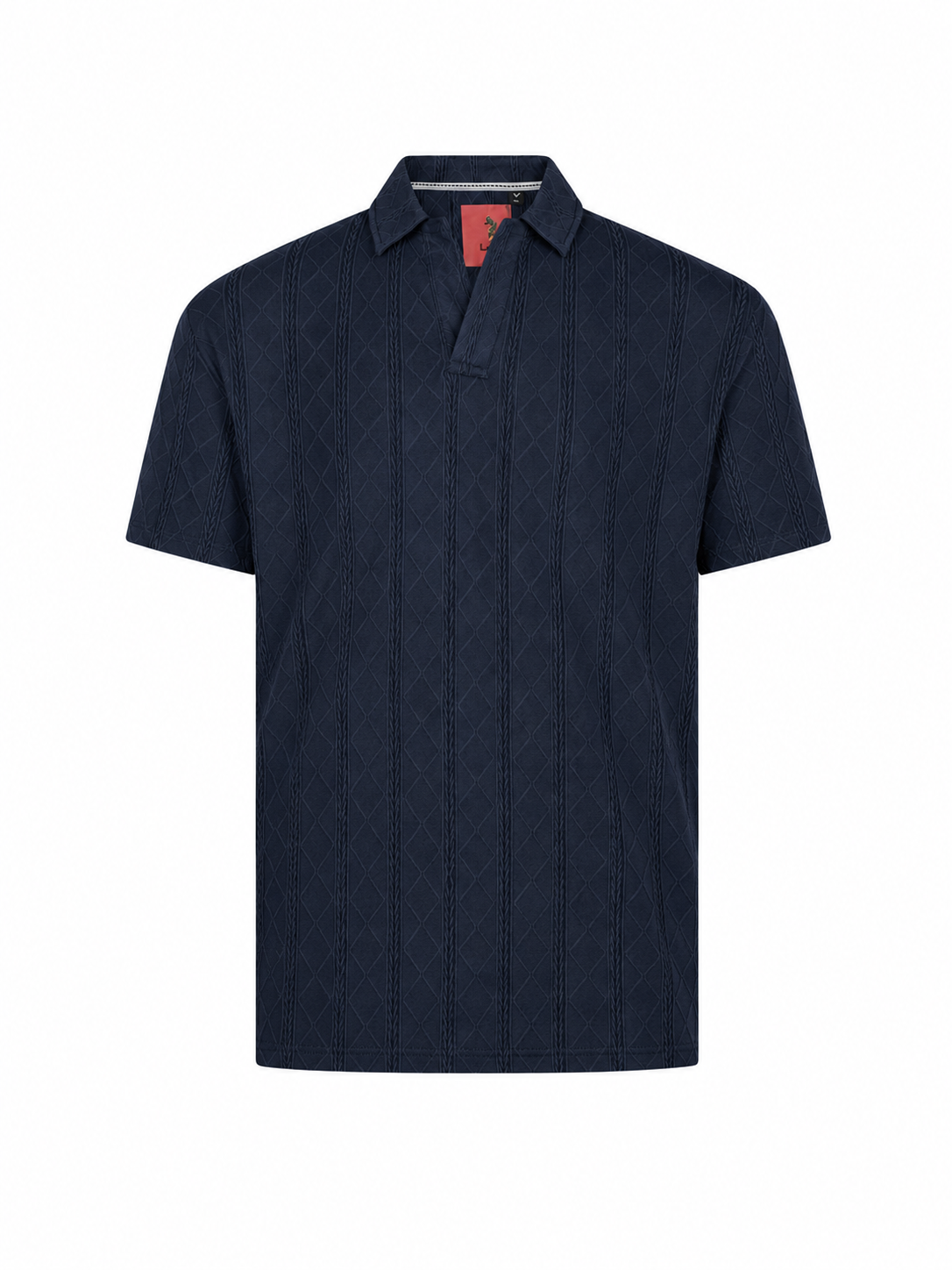 ORINOCO POLO SHIRT - STEEL BLUE
