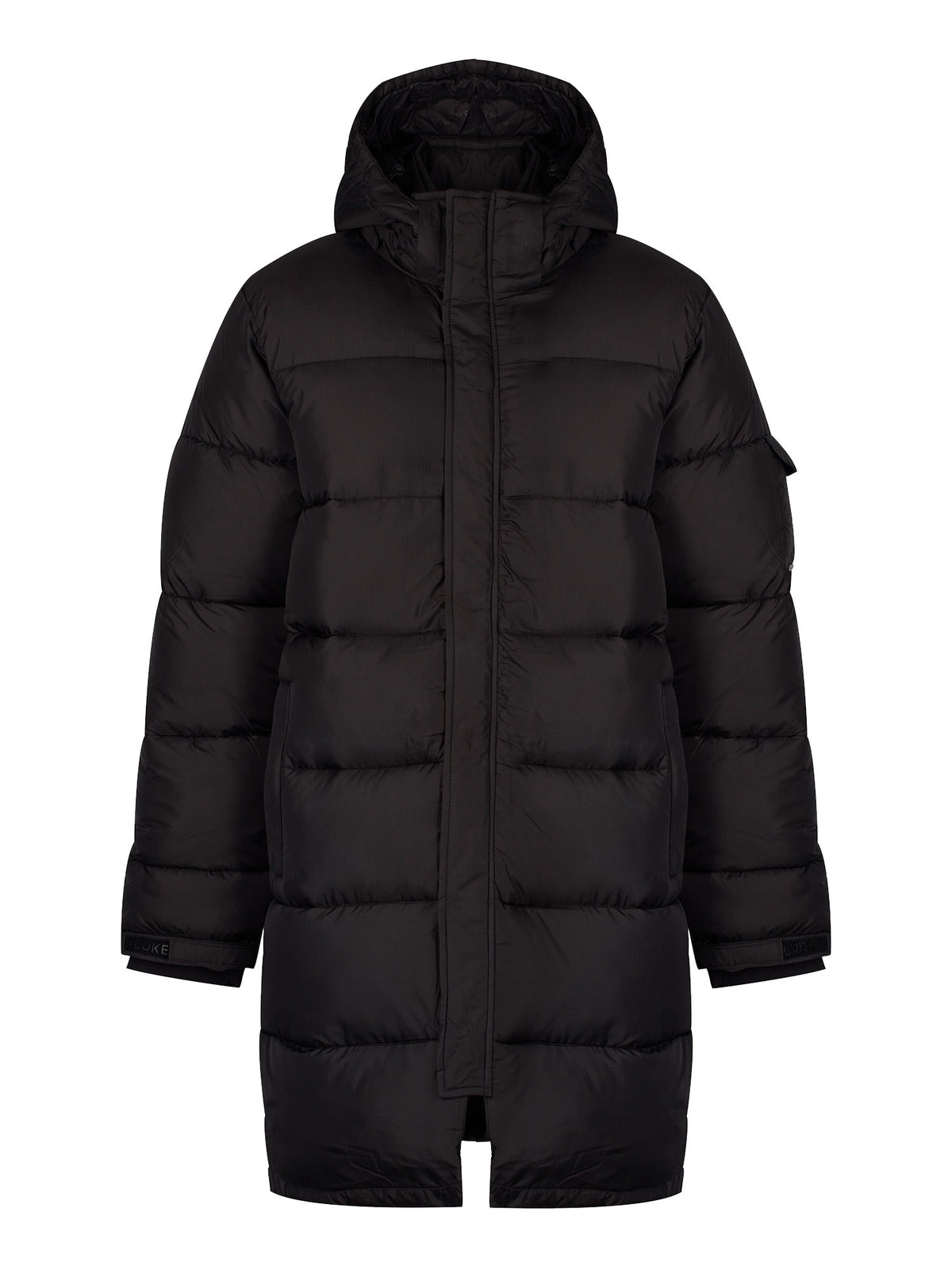 Inuit Long Padded Coat - Black