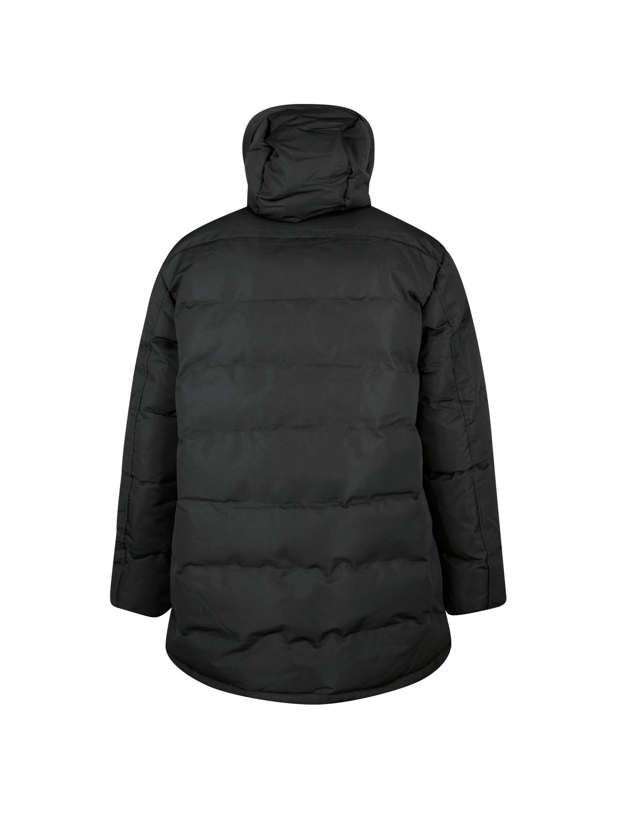 STIRLING PADDED LONGLINE JACKET - Black
