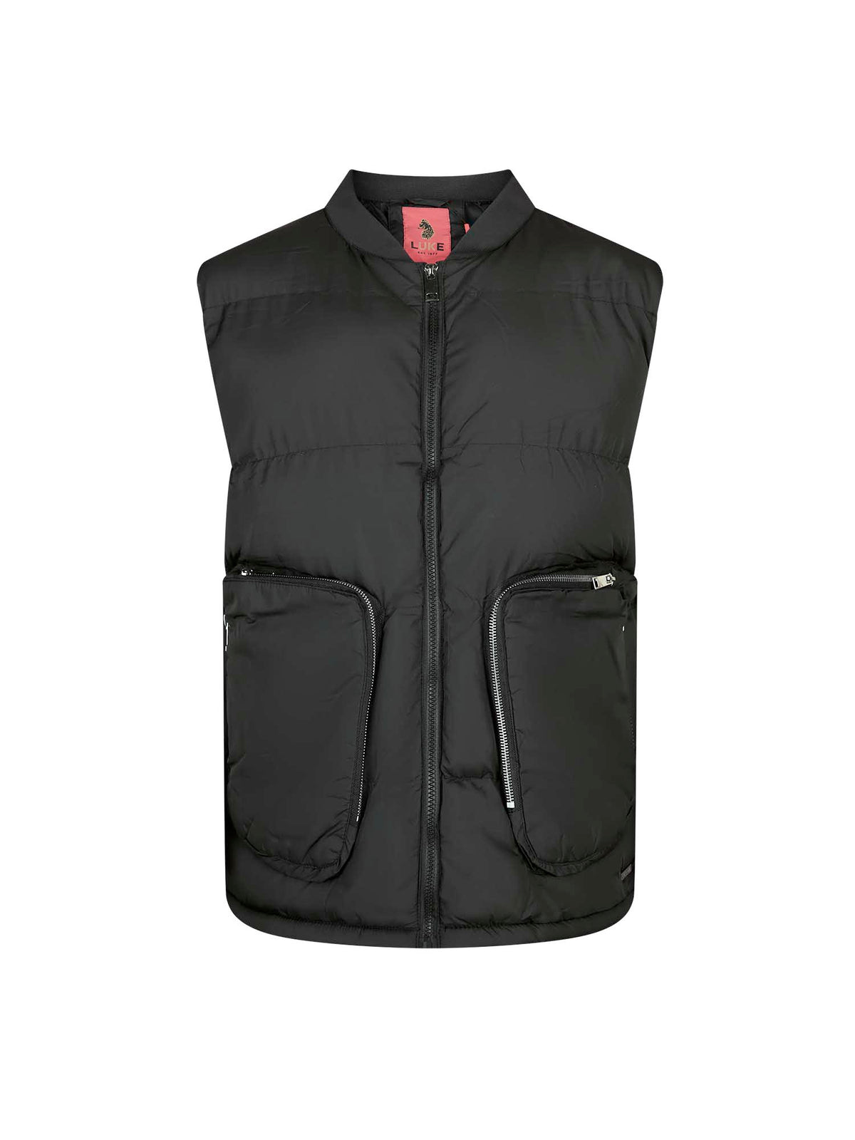 DYALL PADDED GILET- Black