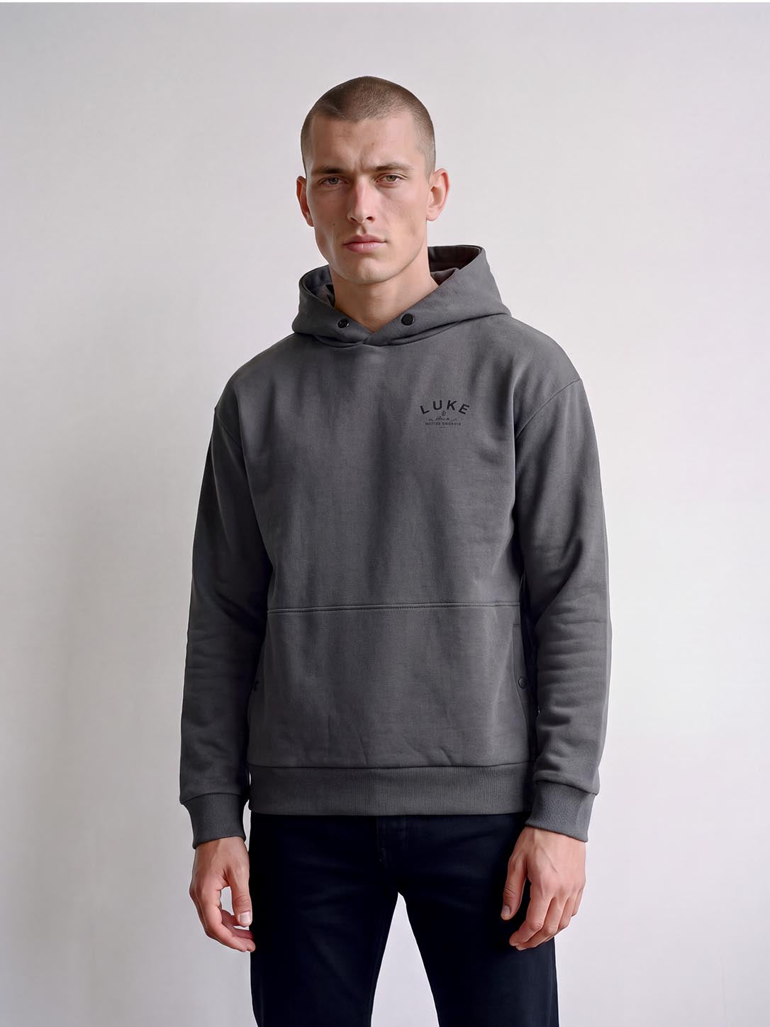 Alton Lux Touch Hoodie - Charcoal