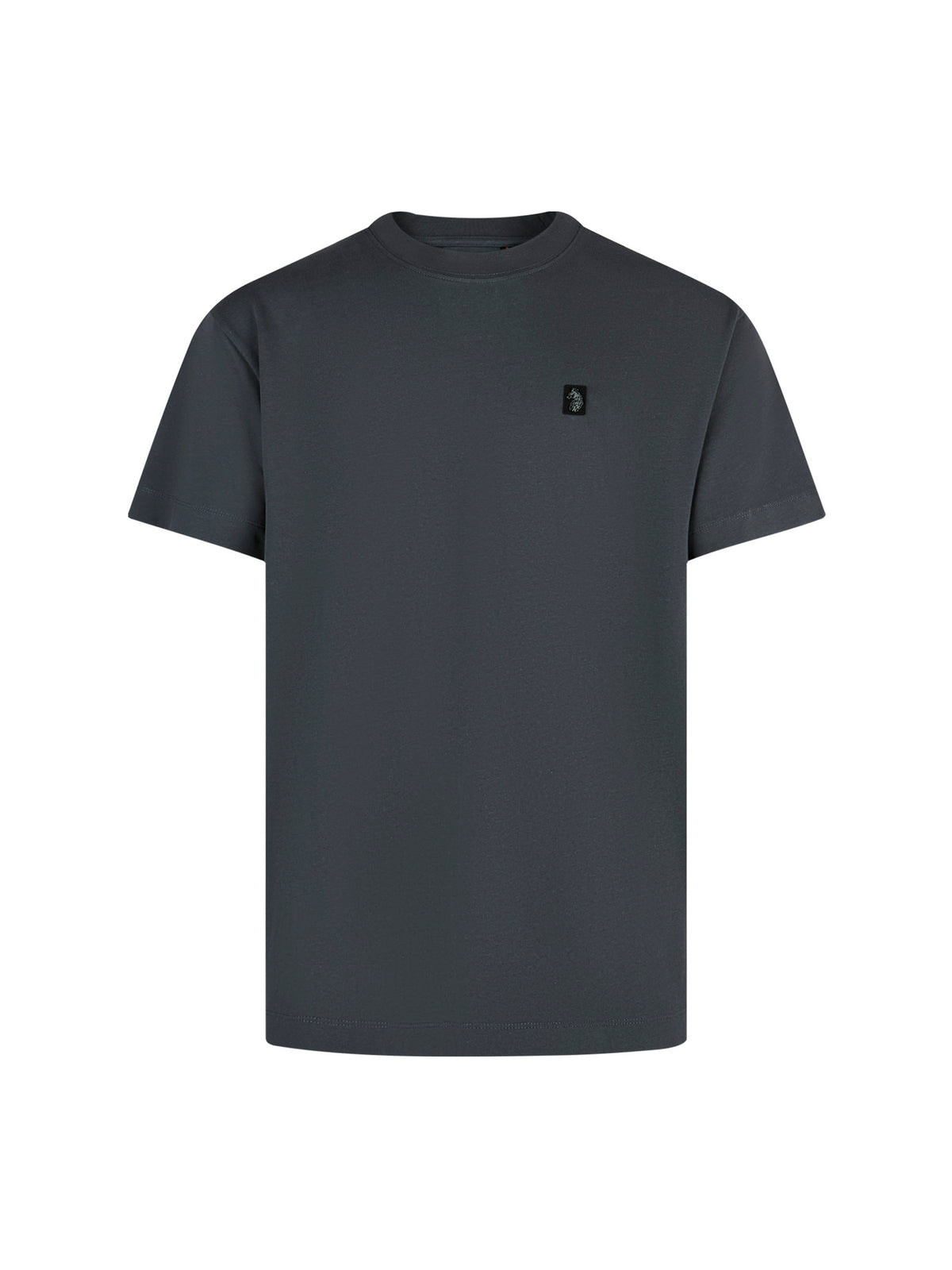 Clarke Relaxed Fit Cotton T-Shirt - Porpoise