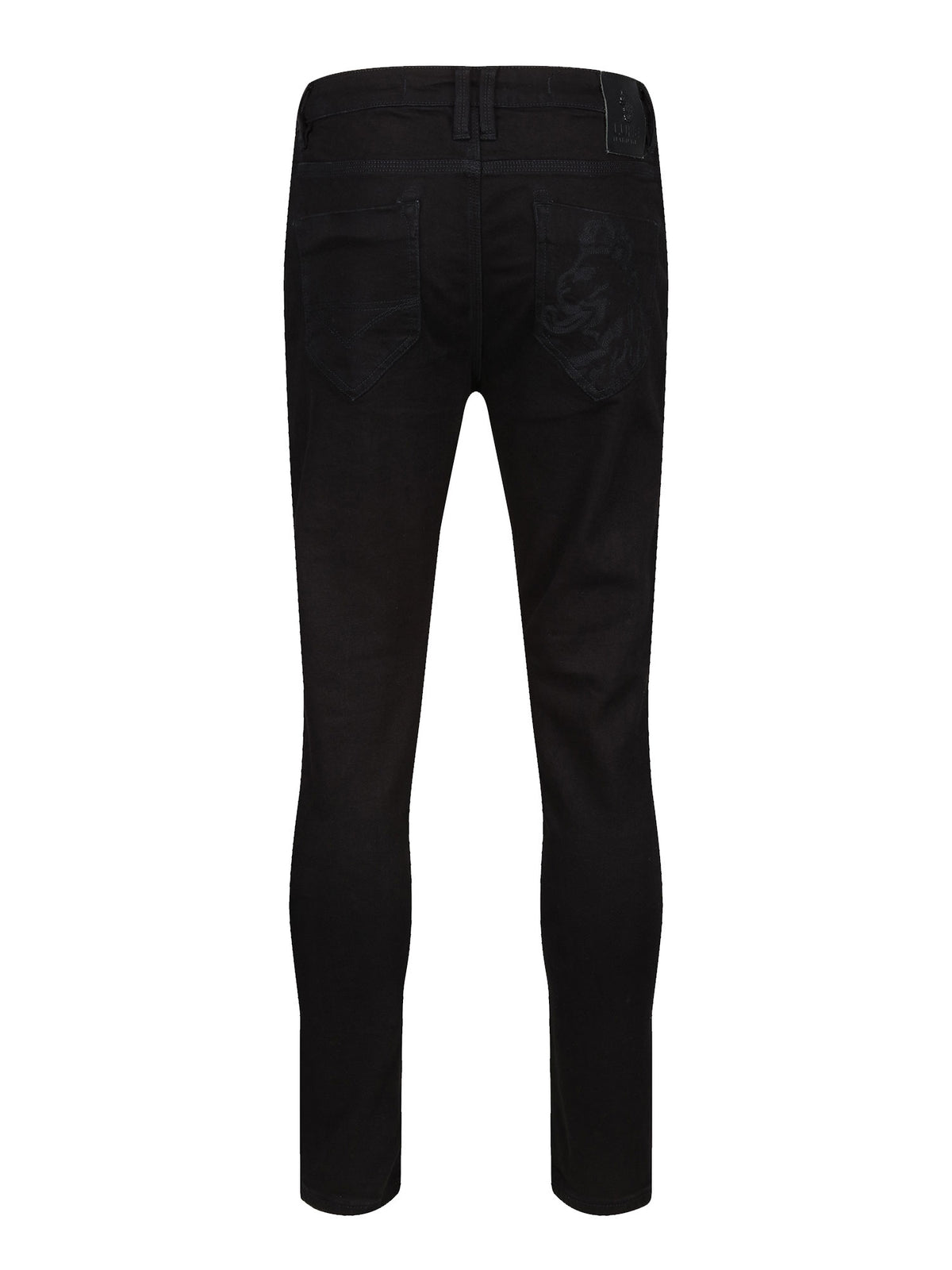 VAC SLIM FIT BLACK RINSE WASH JEANS