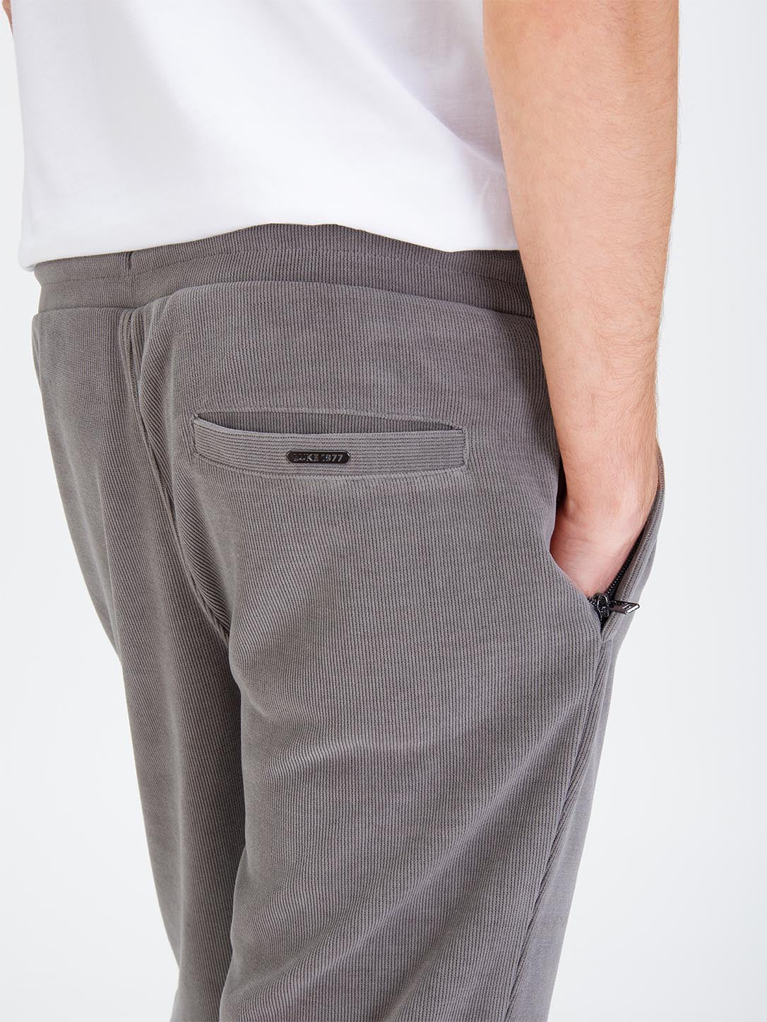 Harlem Dyed Joggers - Concrete
