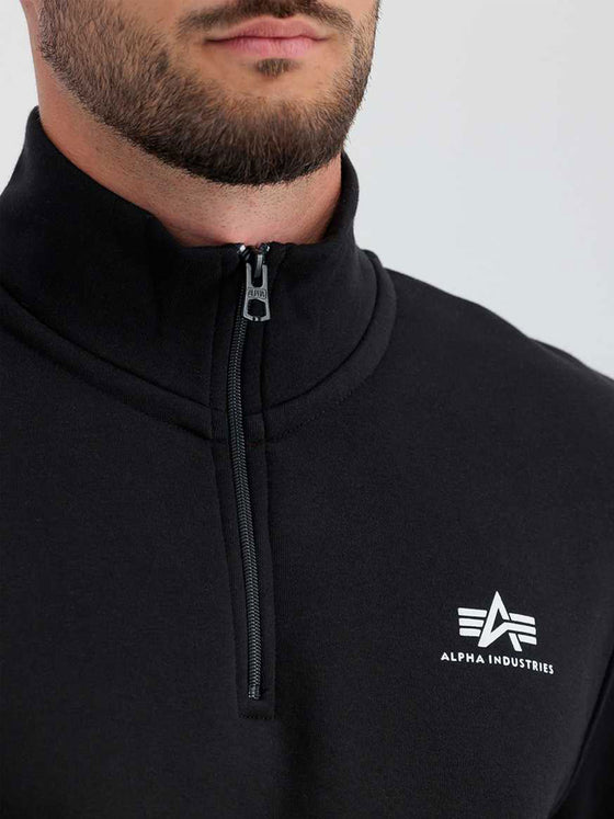 108308 Half Zip – 03 SL Alpha Industries Black Sweater Luke1977