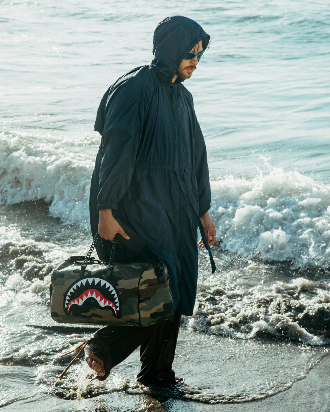 SPRAYGROUND CAMORICH ROYALE CHAIN DUFFLE