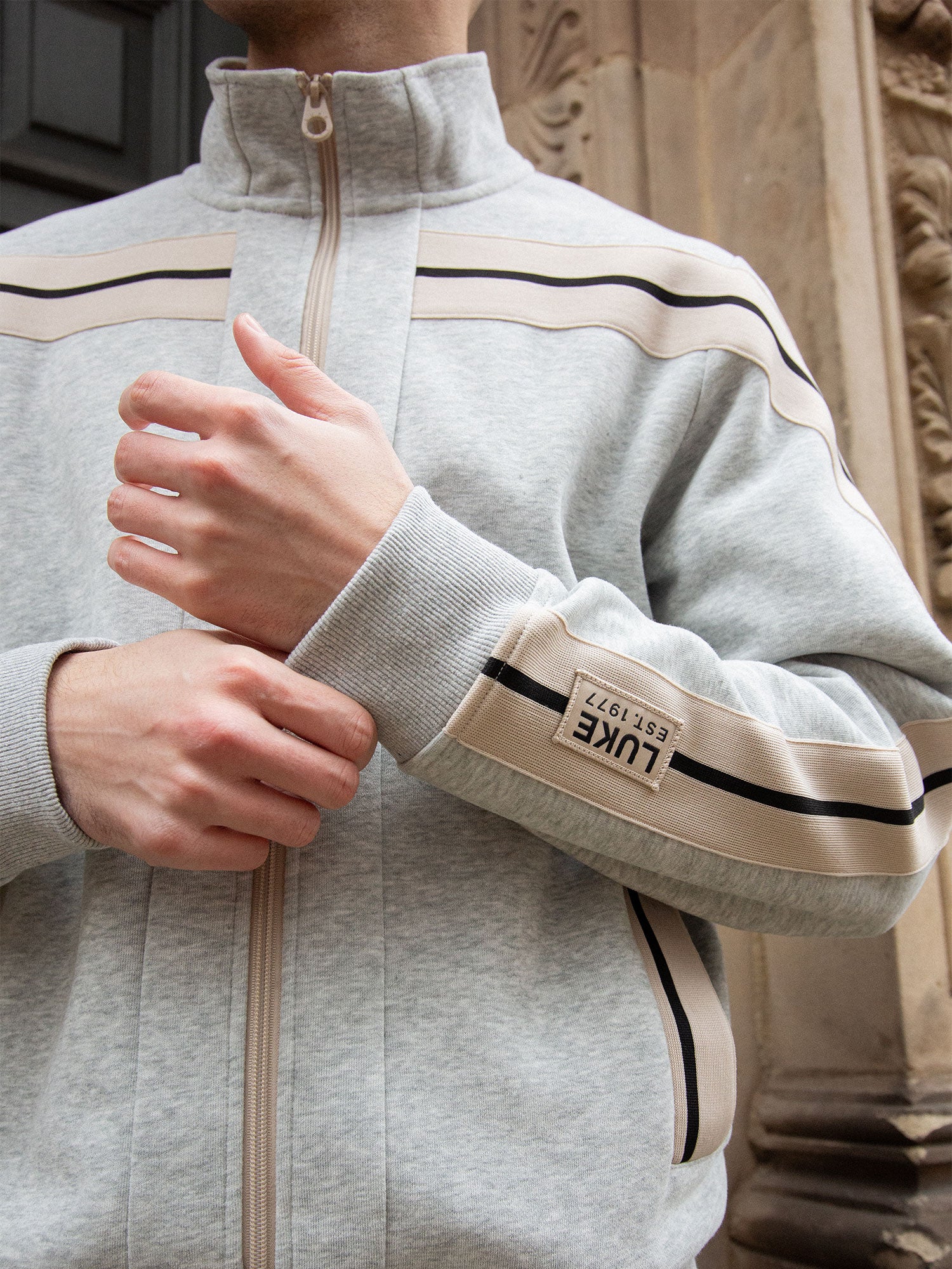 DUKE ZIP-THROUGH SWEATSHIRT