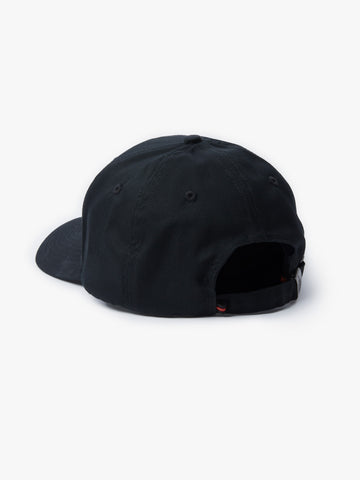 Men's black hat.