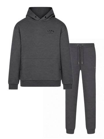 Alton Lux Touch Tracksuit - Charcoal