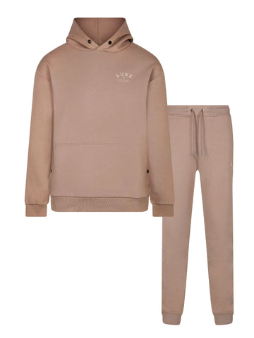 Men's relaxed-fit brown .