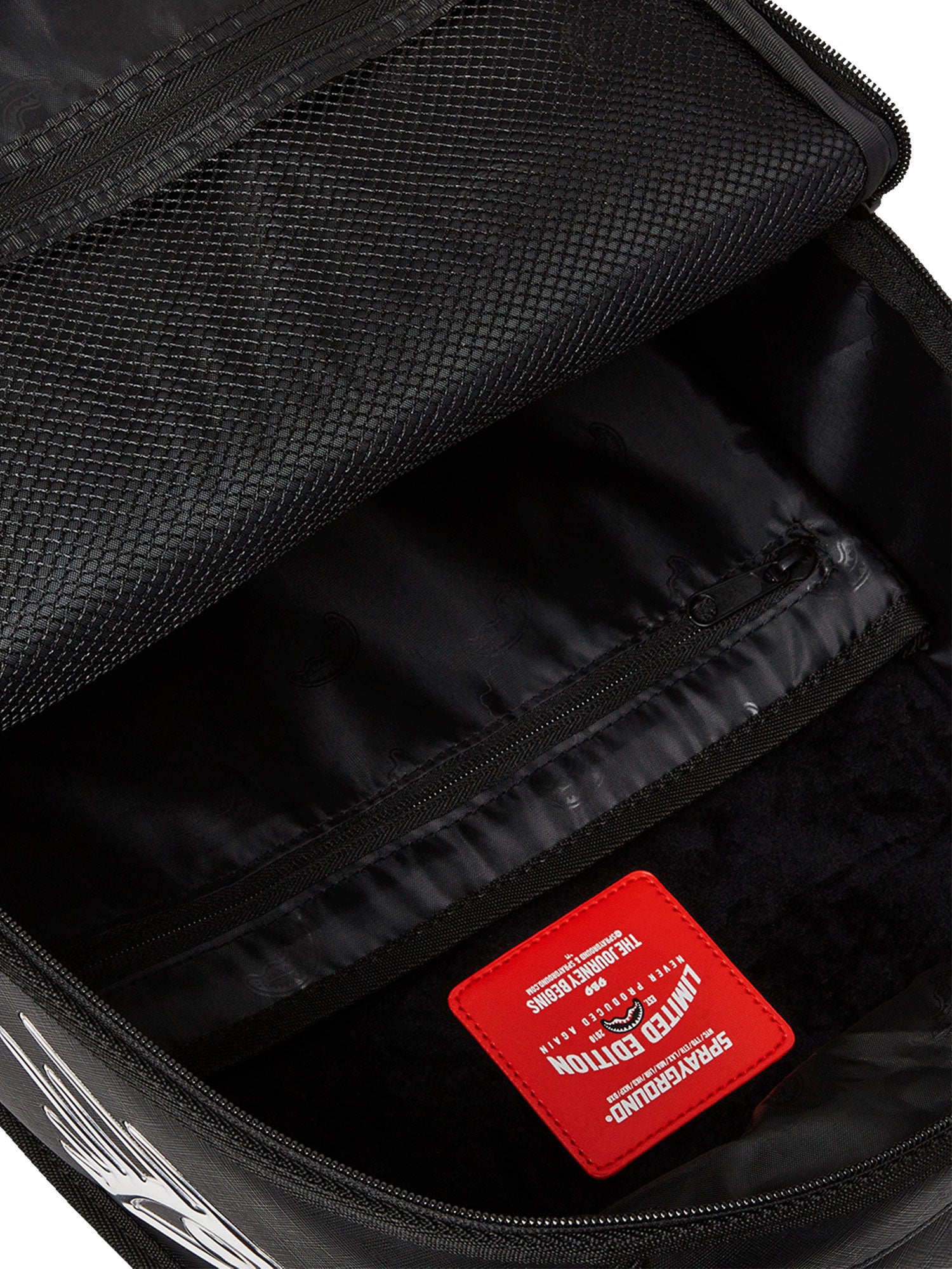 SPRAYGROUND METALLIC EXTRA DRIP SHARK BACKPACK