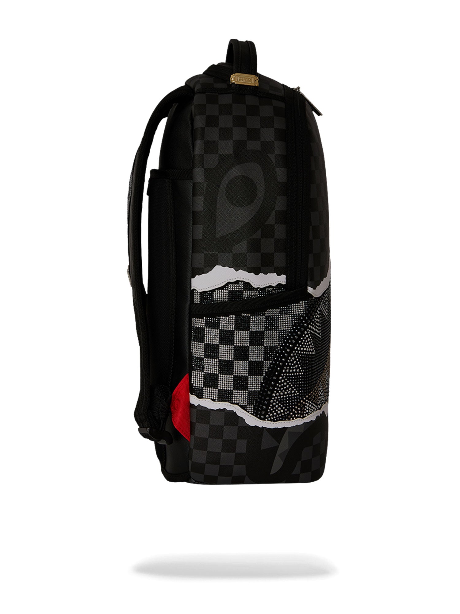 SPRAYGROUND SILVER DIAMOND TEAR BACKPACK