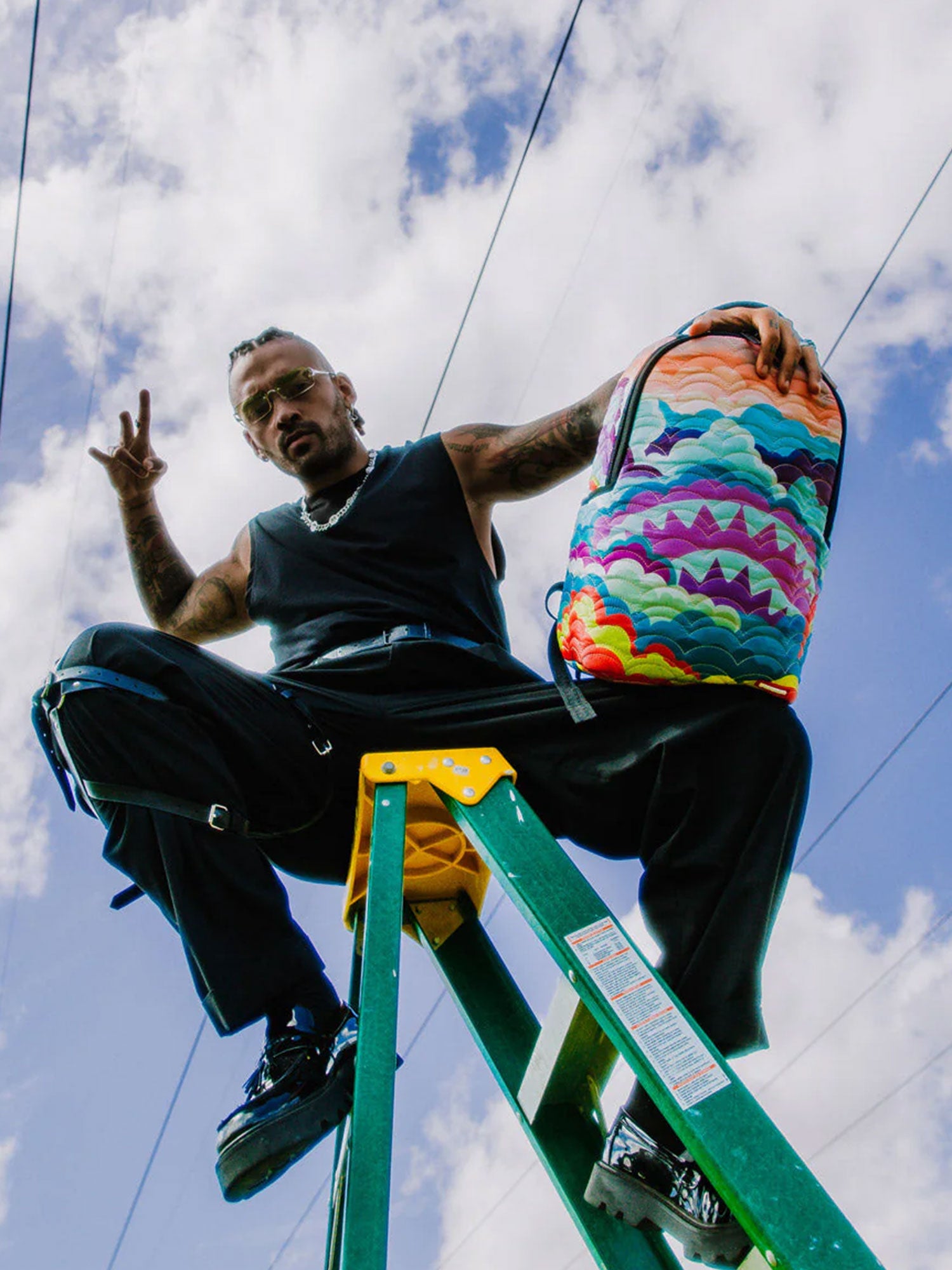 SPRAYGROUND SWIMMIN IN A DAYDREAM DLXS BACKPACK