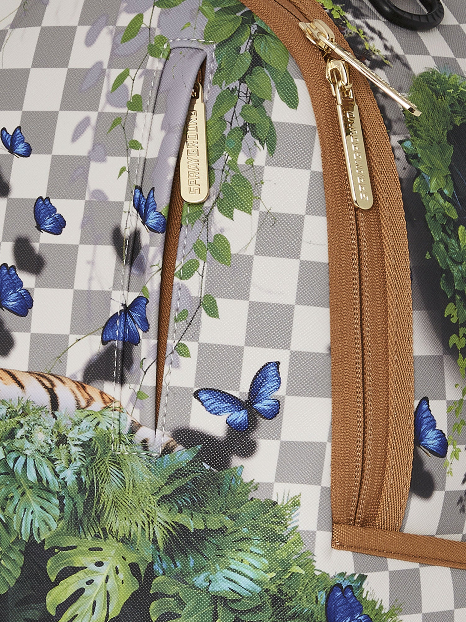 SPRAYGROUND TIGER CHILLING IN THE JUNGLE BACKPACK