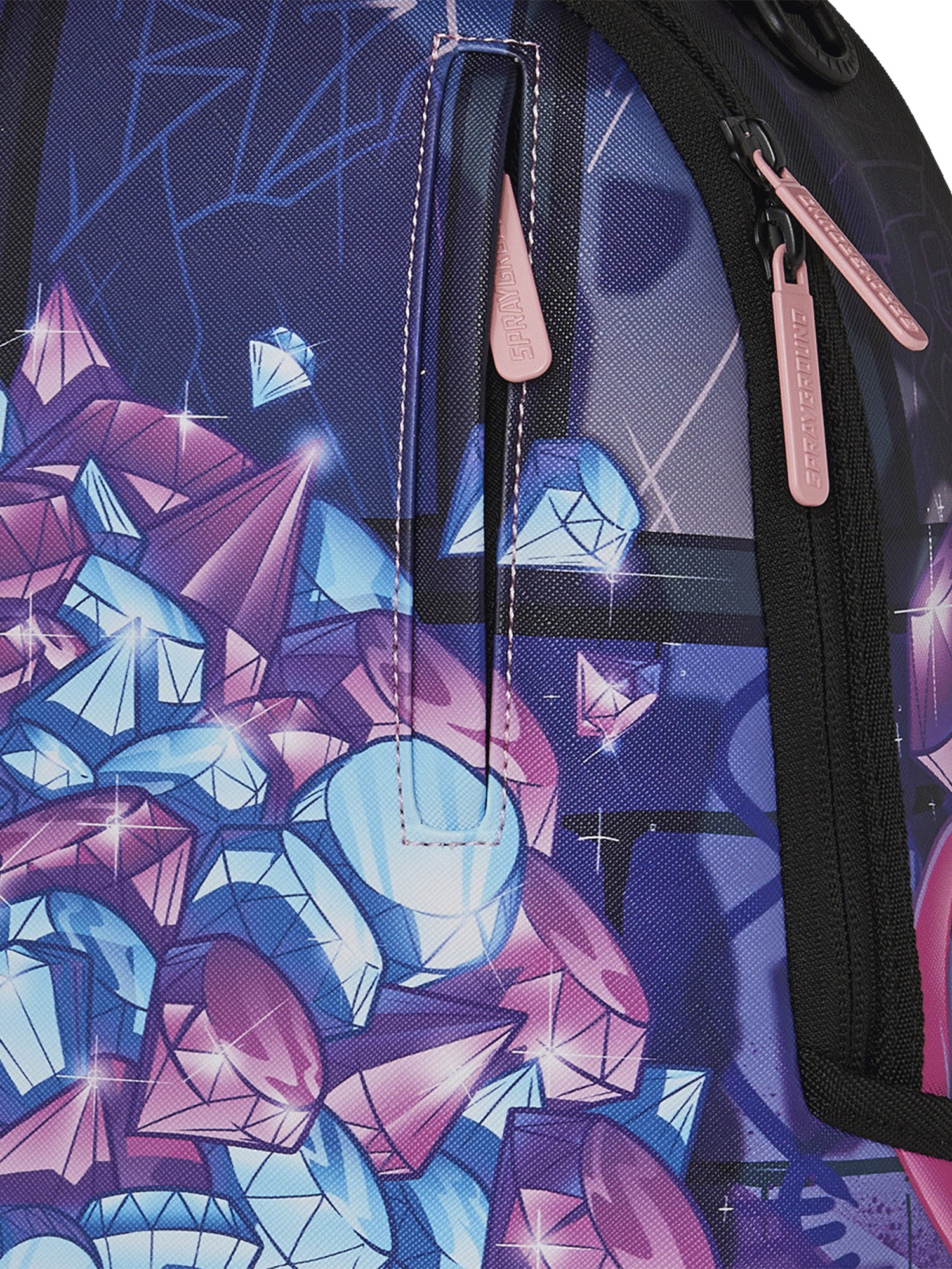 SPRAYGROUND PINK PANTHER DIAMOND HEIST BACKPACK