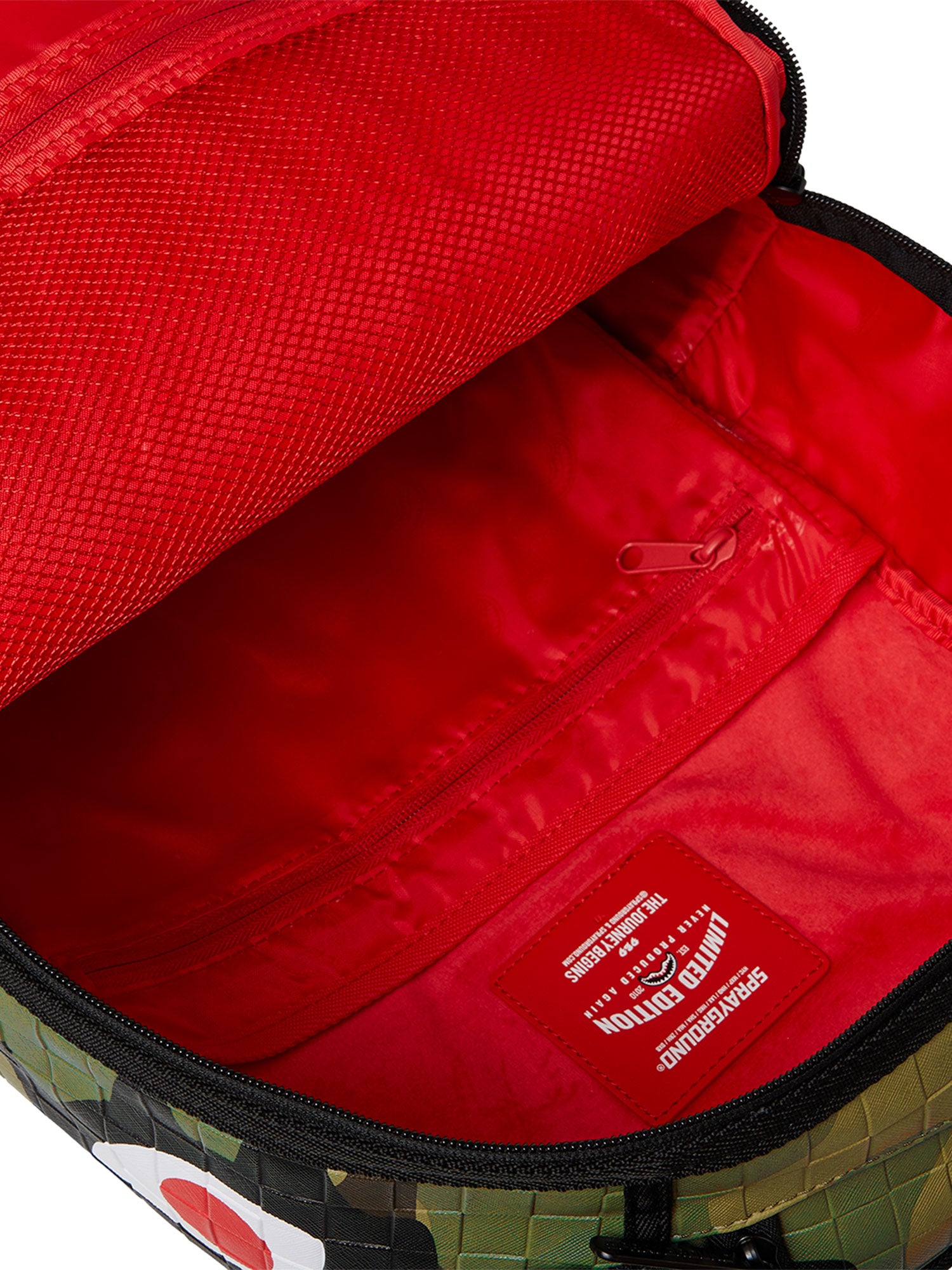 SPRAYGROUND WOODLAND CAMO CHECK BACKPACK