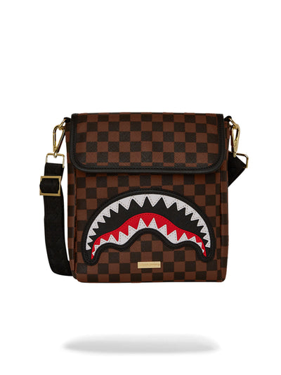 SPRAYGROUND SAWTOOTH SHARKS IN PARIS MESSENGER SLING