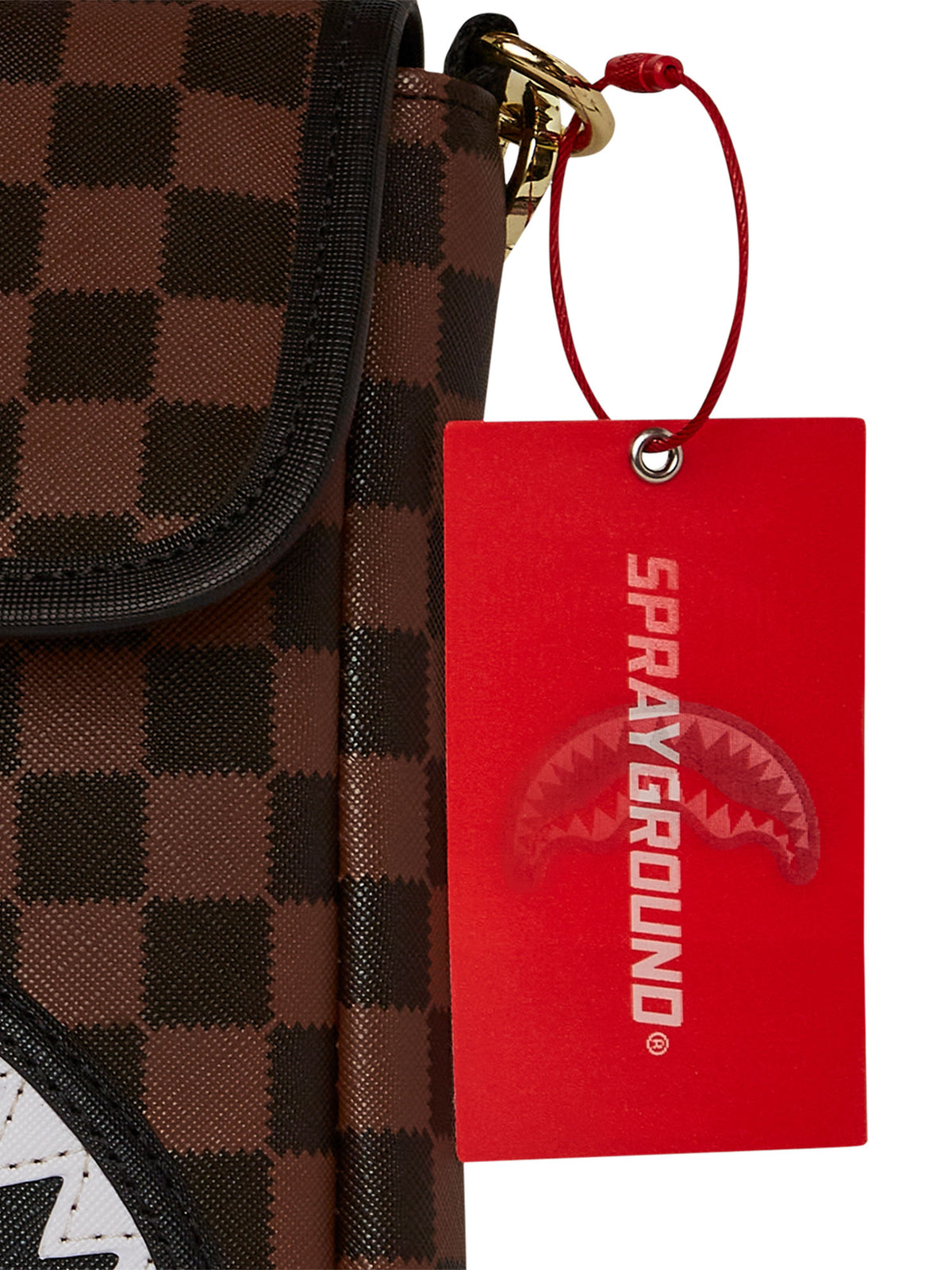 SPRAYGROUND SAWTOOTH SHARKS IN PARIS MESSENGER SLING