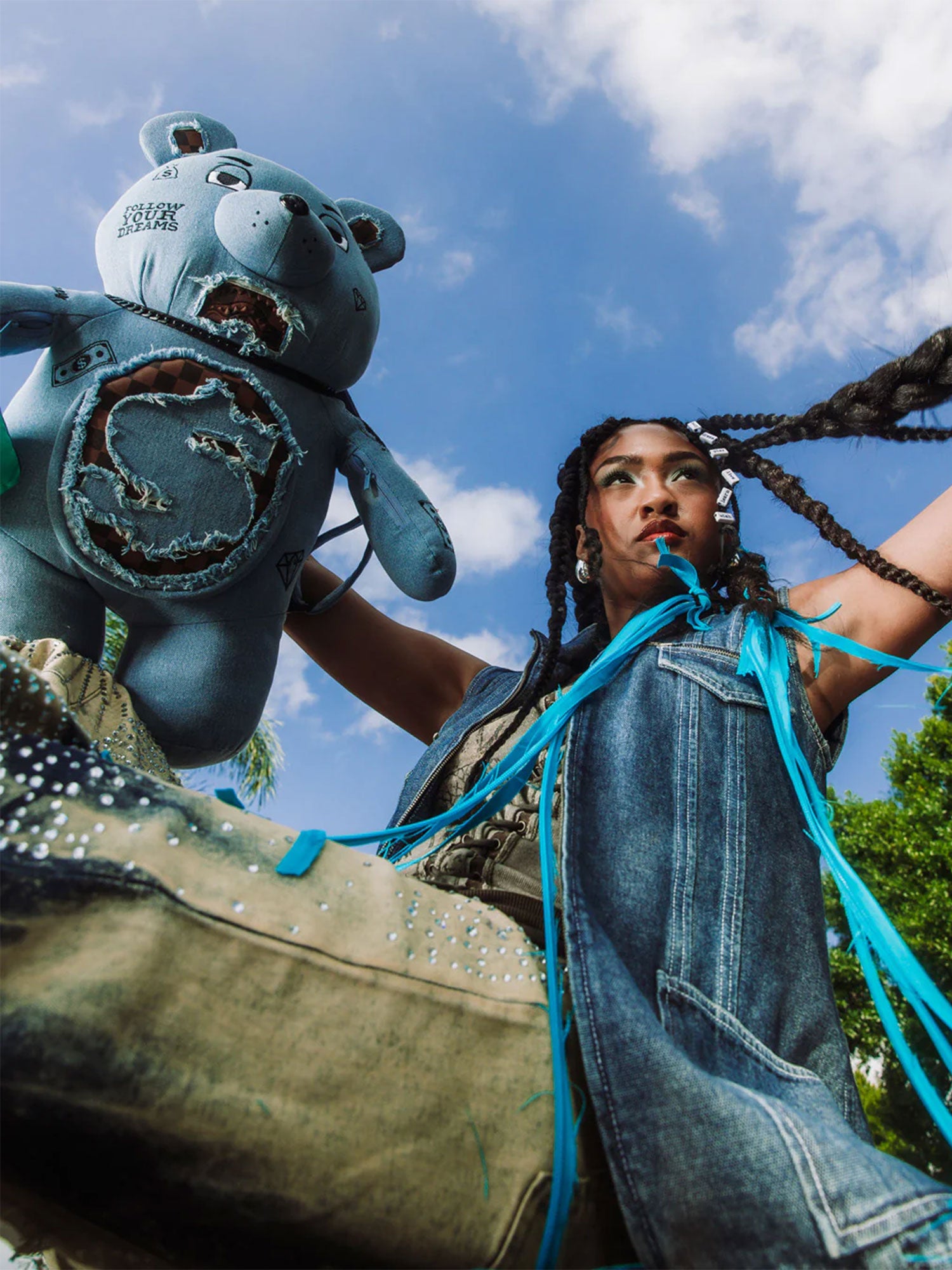 SPRAYGROUND SHORES OF ITALY MONEYBEAR BACKPACK