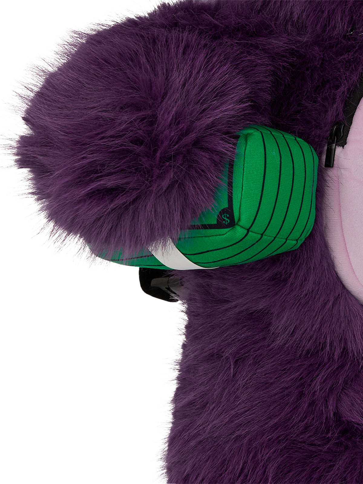SPRAYGROUND FUR CRAY PURP MONEYBEAR BACKPACK