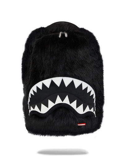 SPRAYGROUND FUR CRAY BLACK BACKPACK