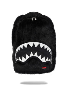  SPRAYGROUND FUR CRAY BLACK BACKPACK