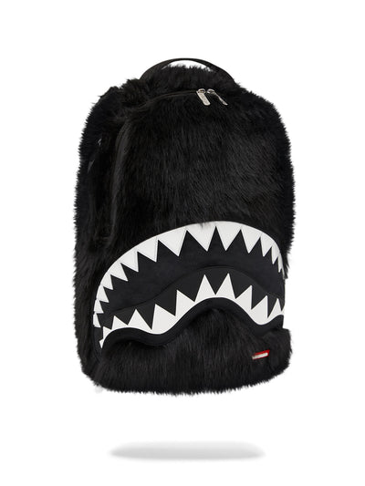 SPRAYGROUND FUR CRAY BLACK BACKPACK