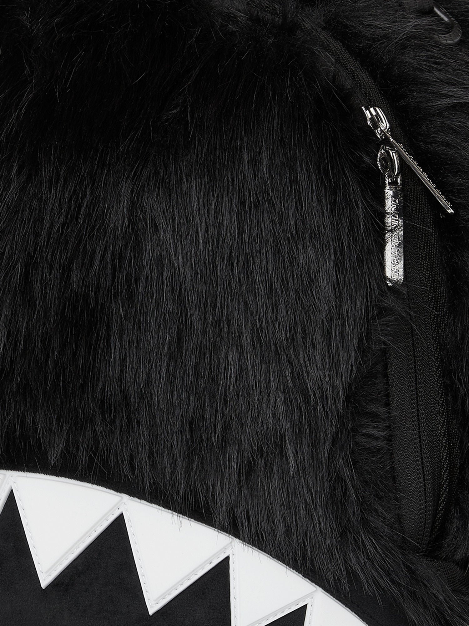 SPRAYGROUND FUR CRAY BLACK BACKPACK