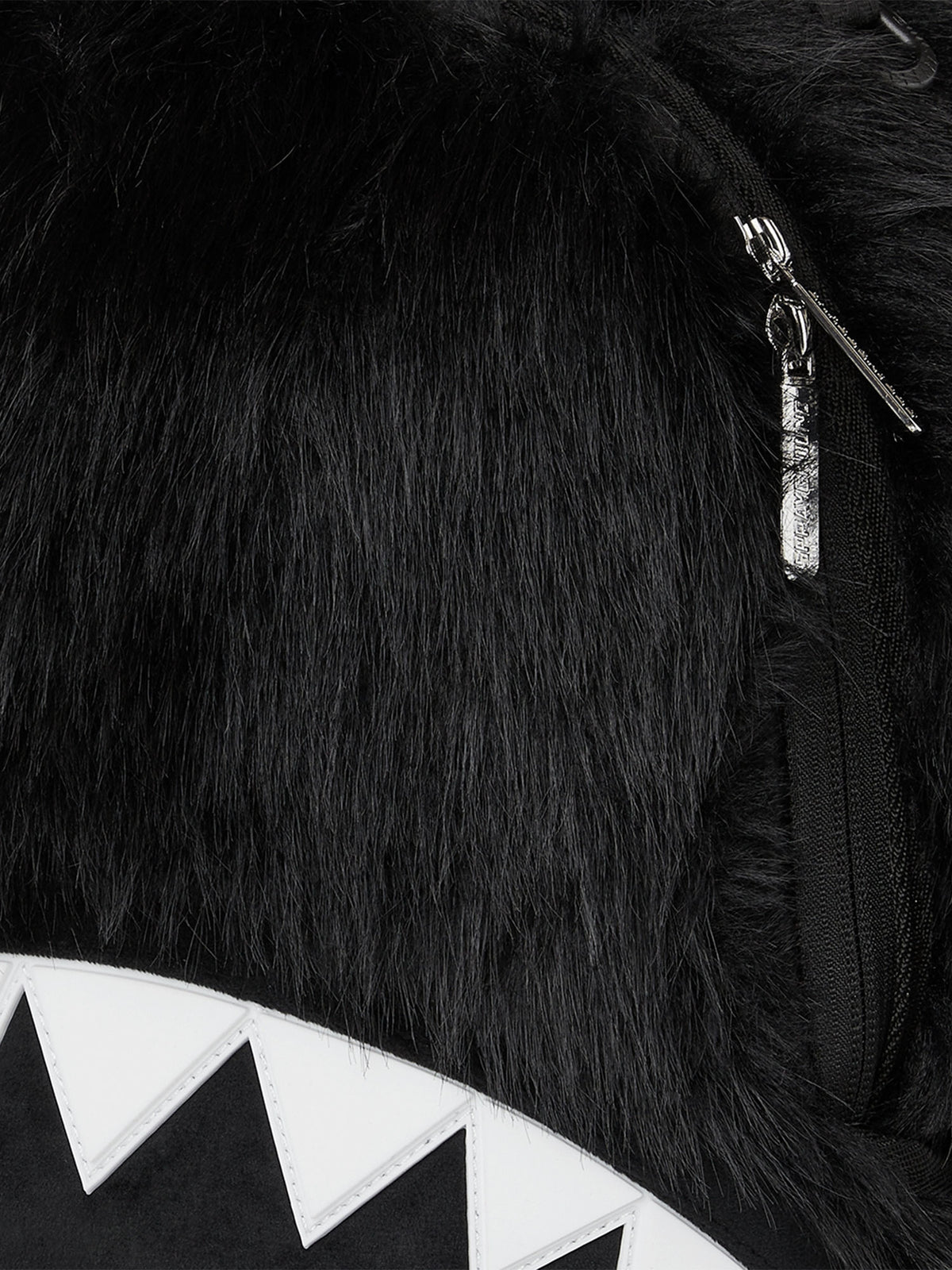 SPRAYGROUND FUR CRAY BLACK BACKPACK