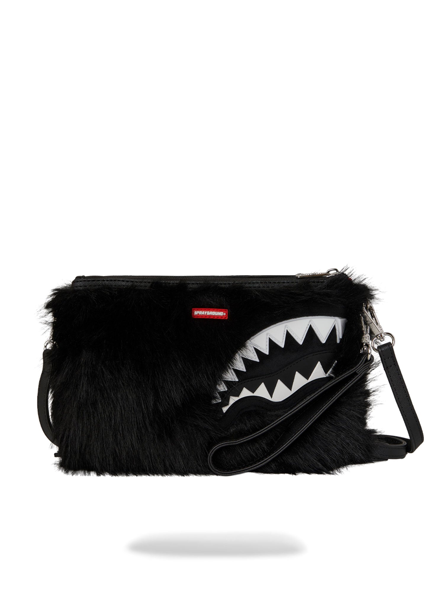 SPRAYGROUND FURZILLA SHARK (NIGHT) CROSSOVER CLUTCH