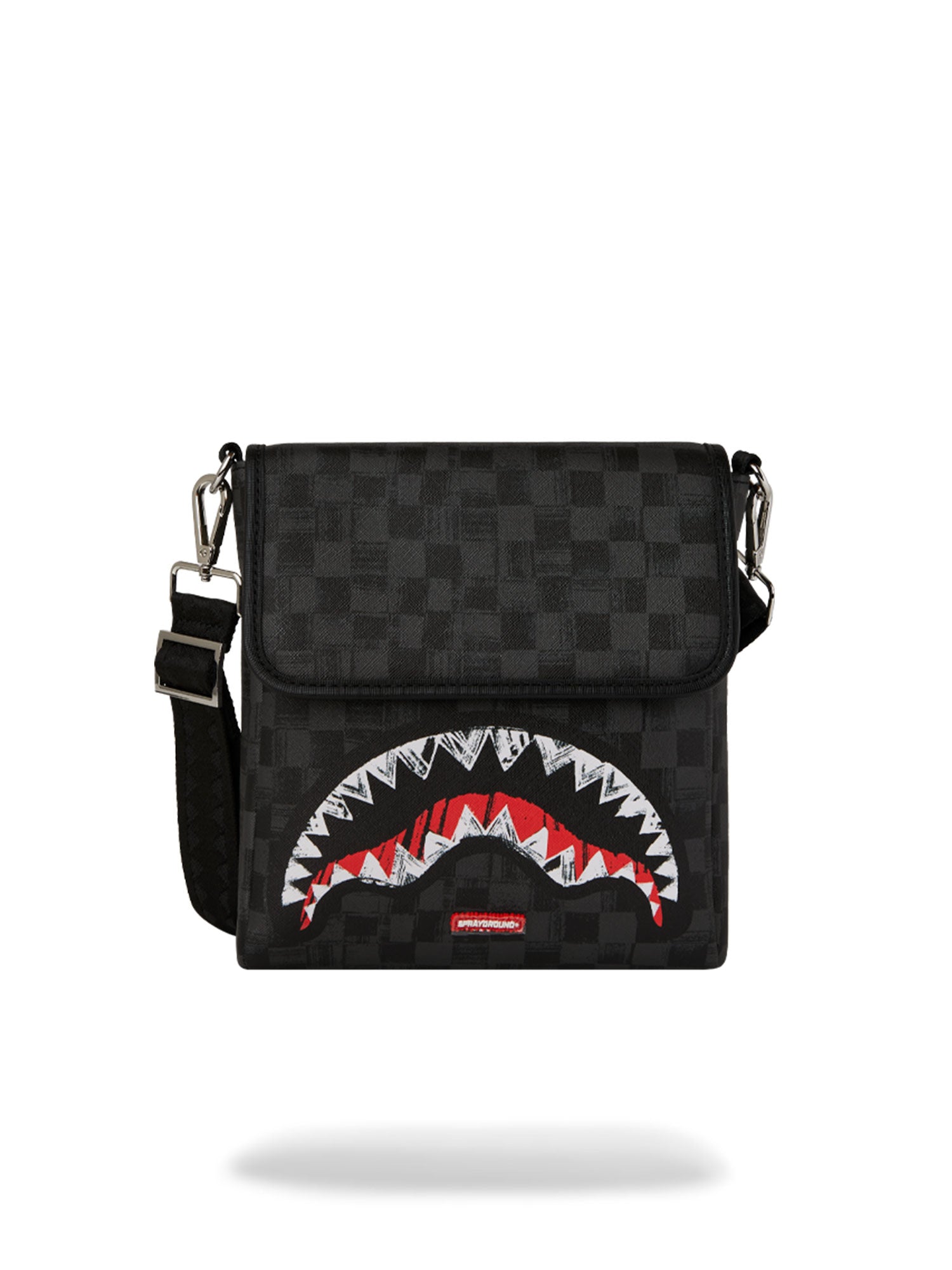 SPRAYGROUND SCRIBBLE SHARK MESSENGER BAG
