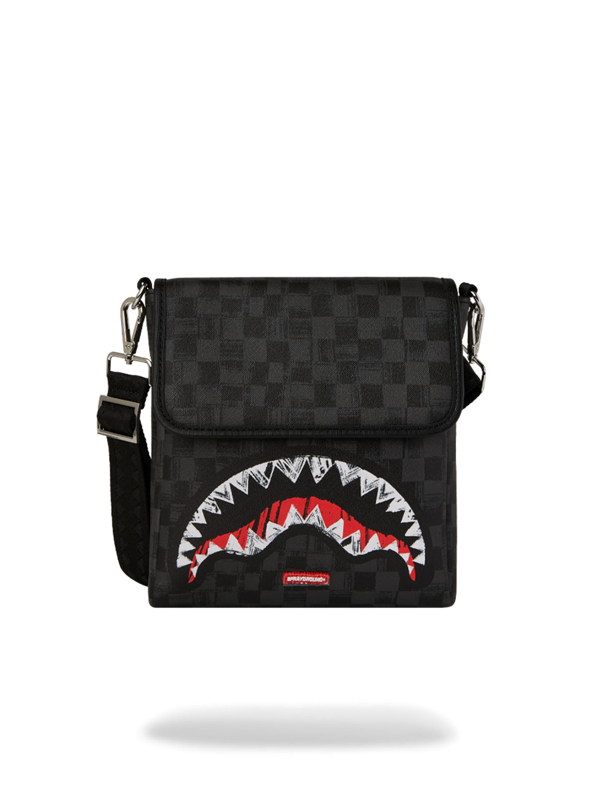 SPRAYGROUND SCRIBBLE SHARK MESSENGER BAG