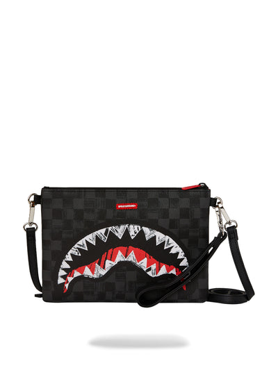 SPRAYGROUND MIDNIGHT SHADOW CROSSOVER CLUTCH