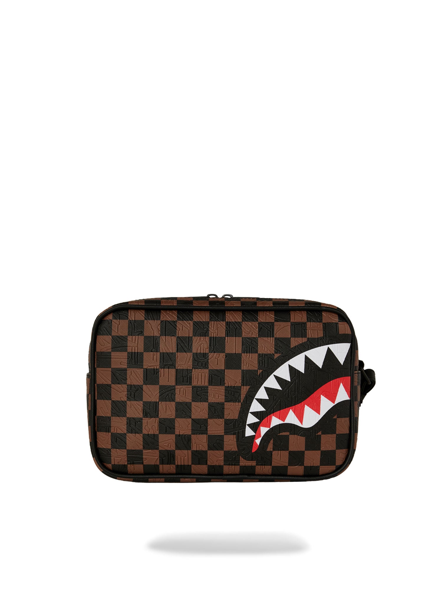 SPRAYGROUND CHECK 2 EMBOSS TOILETRY BAG