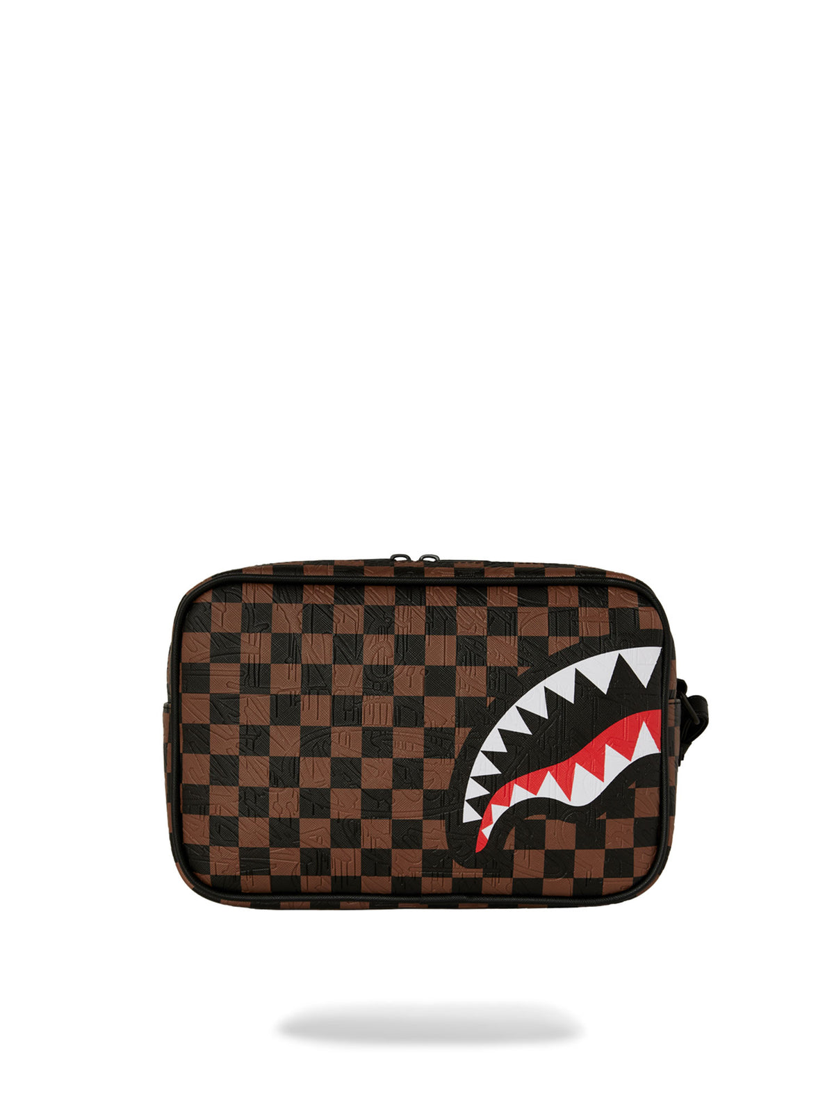 SPRAYGROUND CHECK 2 EMBOSS TOILETRY BAG